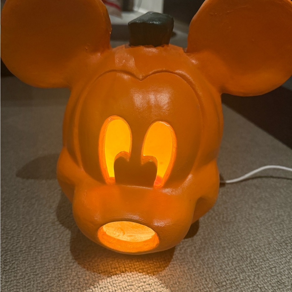 Mickey Mouse Pumpkin Light